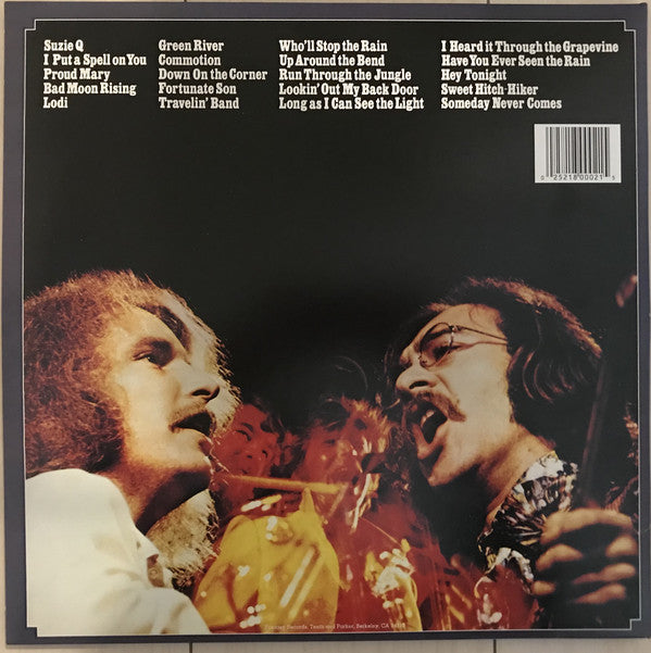 Creedence Clearwater Revival Featuring John Fogerty : Chronicle - The 20 Greatest Hits (LP,Compilation,Reissue)