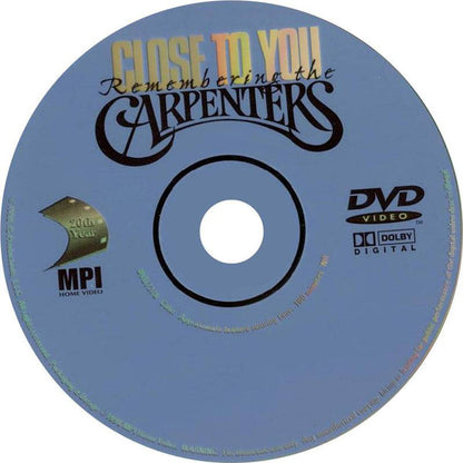 Carpenters : Close to You - Remembering the Carpenters (DVD-Video,Reissue)
