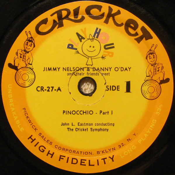 Jimmy Nelson (2) And Danny O'Day (2) : Pinocchio (LP)
