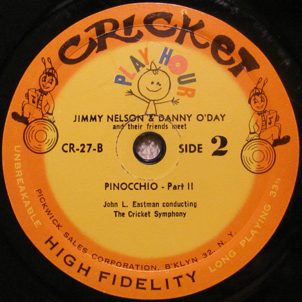 Jimmy Nelson (2) And Danny O'Day (2) : Pinocchio (LP)