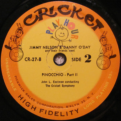 Jimmy Nelson (2) And Danny O'Day (2) : Pinocchio (LP)