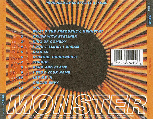 R.E.M. : Monster (Album)