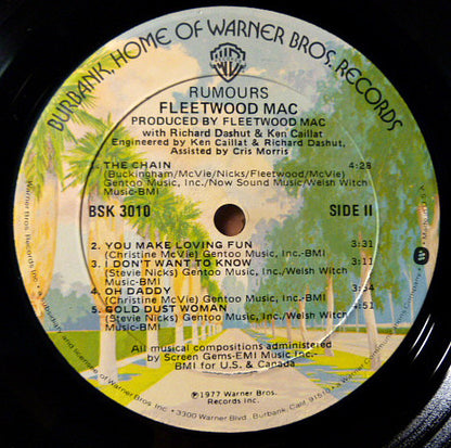 Fleetwood Mac : Rumours (LP,Album,Stereo)