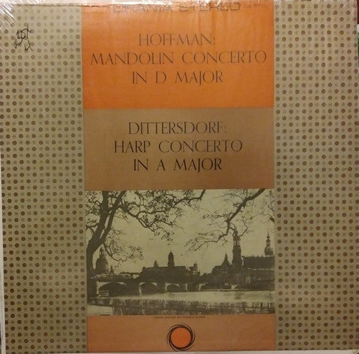 Irmgard Helmis, Kammerorchester Berlin, Gerd Lindner-Bonelli, Rundfunk-Sinfonie-Orchester Leipzig, Carl Ditters von Dittersdorf, Giovanni Hoffmann : Mandolin Concerto In D Major / Harp Concerto In A Major (LP,Compilation,Stereo)