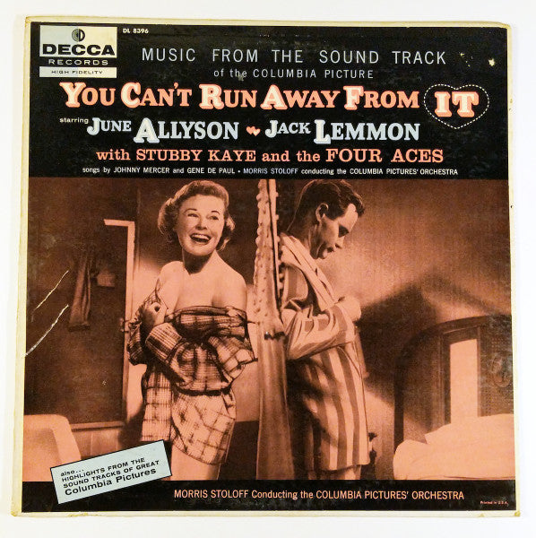Morris Stoloff Conducting Columbia Pictures Orchestra, The : You Can’t Run Away from It / On the Waterfront/ From Here to Eternity/ The Eddy Duchin Story (LP,Compilation,Mono)