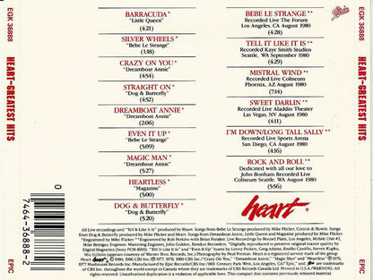Heart : Greatest Hits / Live (Compilation,Reissue)