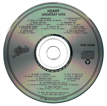 Heart : Greatest Hits / Live (Compilation,Reissue)
