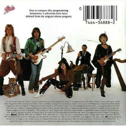 Heart : Greatest Hits / Live (Compilation,Reissue)