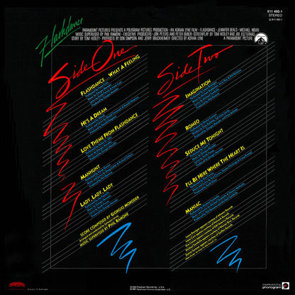 Various : Flashdance (Original Soundtrack From The Motion Picture) (LP,Album)