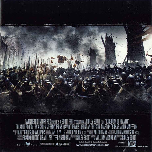 Harry Gregson-Williams : Kingdom Of Heaven (Original Motion Picture Soundtrack) (Album,Reissue)