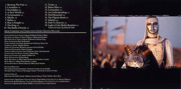 Harry Gregson-Williams : Kingdom Of Heaven (Original Motion Picture Soundtrack) (Album,Reissue)