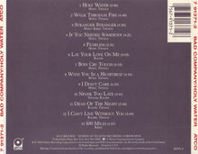 Bad Company (3) : Holy Water (Album)