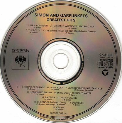 Simon & Garfunkel : Simon And Garfunkel's Greatest Hits (Compilation,Reissue)