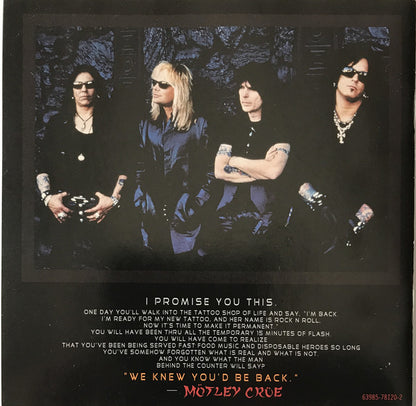 Mötley Crüe : New Tattoo (Album)