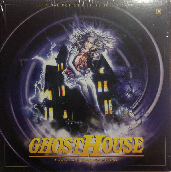 Piero Montanari : Ghosthouse (Original Motion Picture Soundtrack) (LP,Album,Reissue)