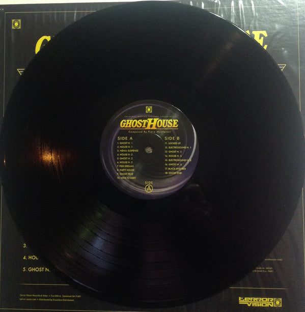 Piero Montanari : Ghosthouse (Original Motion Picture Soundtrack) (LP,Album,Reissue)