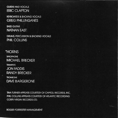 Eric Clapton : August (Album,Club Edition)