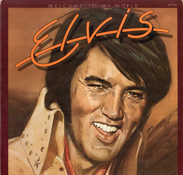 Elvis Presley : Welcome To My World (LP,Compilation)