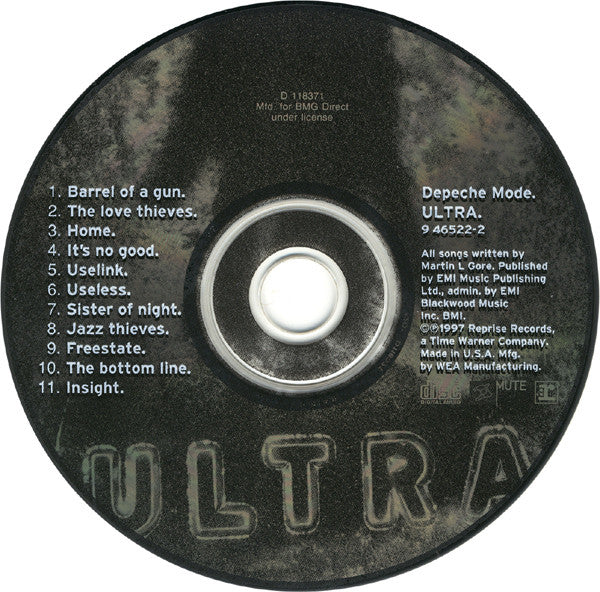 Depeche Mode : Ultra (Album,Club Edition)