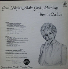 Bonnie Nelson (3) : Good Nights Make Good Mornings (LP,Album)