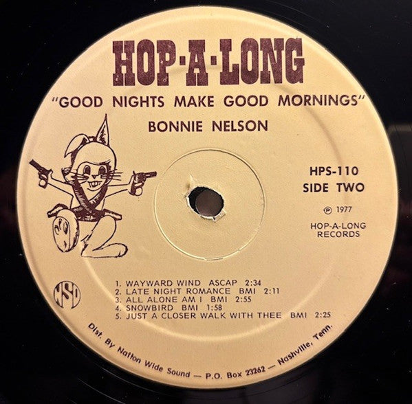 Bonnie Nelson (3) : Good Nights Make Good Mornings (LP,Album)