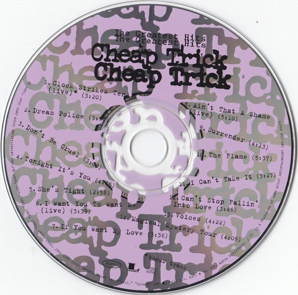 Cheap Trick : The Greatest Hits (Compilation,Remastered)