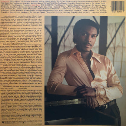 Rodney Franklin : You'll Never Know (LP,Album)
