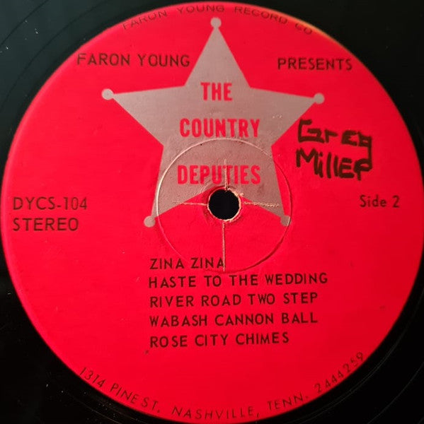 Faron Young And His Country Deputies : Faron Young Presents The Country Deputies (LP,Stereo)