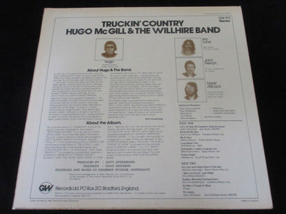Hugo McGill And The Willhire Band : Truckin' Country (LP,Album)
