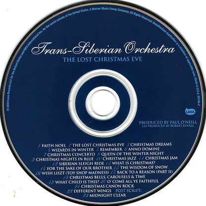 Trans-Siberian Orchestra : The Lost Christmas Eve (Album)
