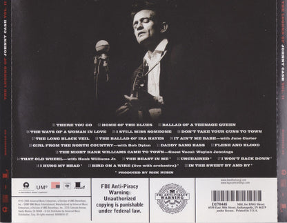 Johnny Cash : The Legend Of Johnny Cash Vol. II (Compilation,Club Edition,Remastered)