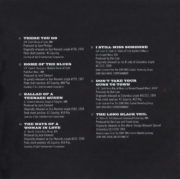 Johnny Cash : The Legend Of Johnny Cash Vol. II (Compilation,Club Edition,Remastered)