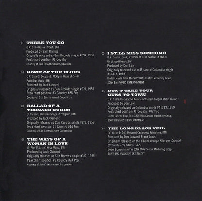 Johnny Cash : The Legend Of Johnny Cash Vol. II (Compilation,Club Edition,Remastered)