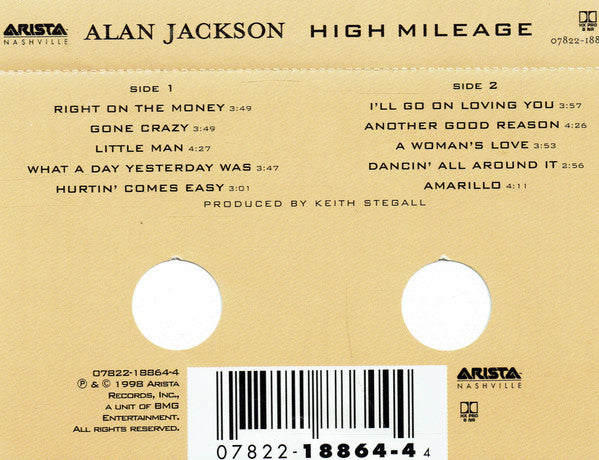 Alan Jackson (2) : High Mileage (Album)