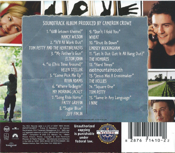 Various : Elizabethtown (Music From The Motion Picture) (Album)