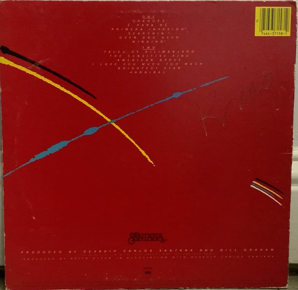Santana : Zebop! (LP,Album)