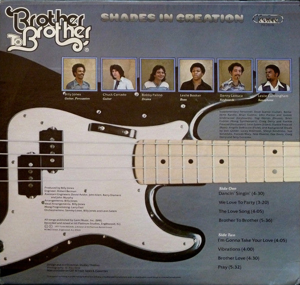 Brother To Brother : Shades In Creation (LP,Album)