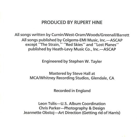 Fixx, The : Shuttered Room (Album,Reissue)