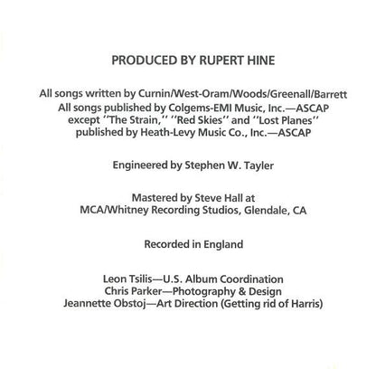 Fixx, The : Shuttered Room (Album,Reissue)