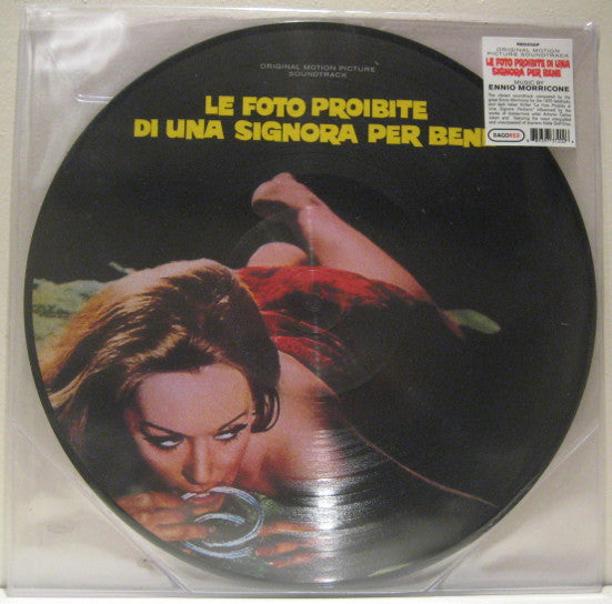 Ennio Morricone : Le Foto Proibite Di Una Signora Per Bene (Original Motion Picture Soundtrack) (LP,Album,Limited Edition,Picture Disc,Reissue)