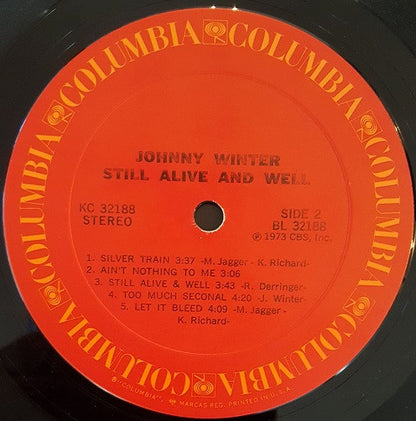 Johnny Winter : Still Alive And Well (LP,Album)