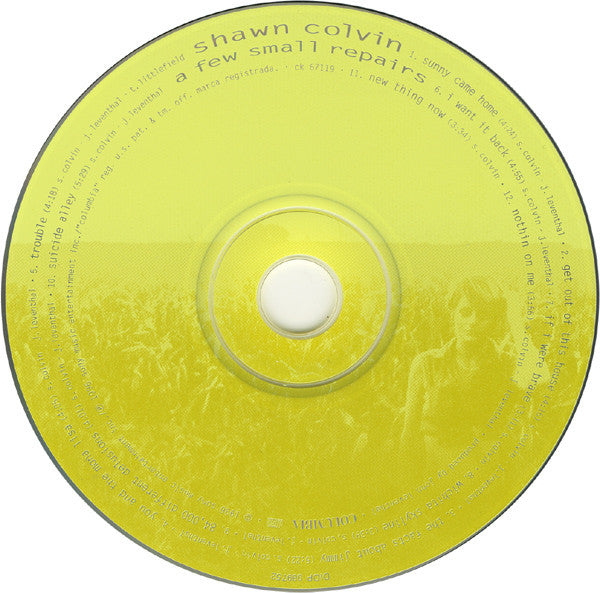 Shawn Colvin : A Few Small Repairs (Album,Repress)