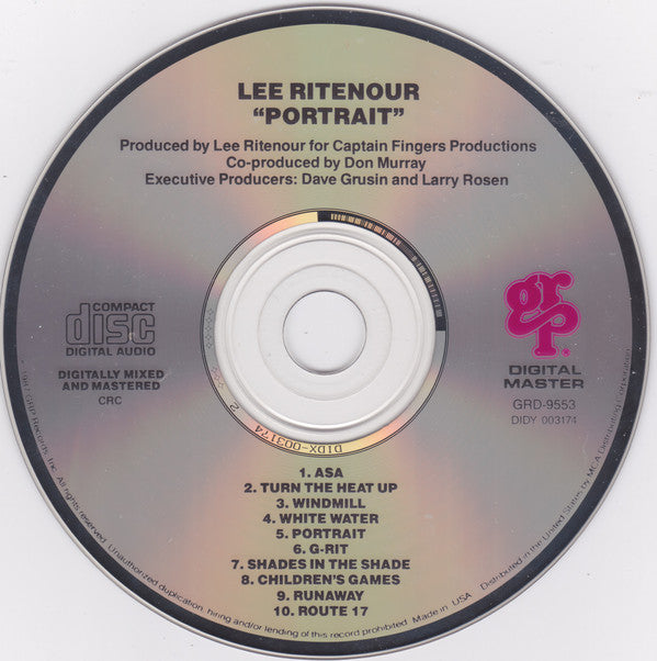 Lee Ritenour : Portrait (Album,Club Edition)