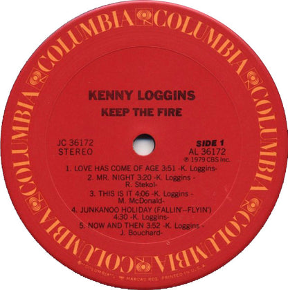 Kenny Loggins : Keep The Fire (LP,Album)