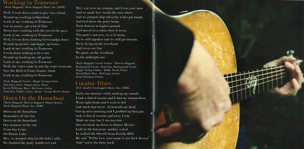Merle Haggard : Working In Tennessee (Album)