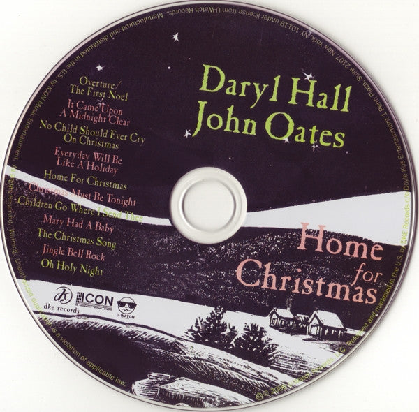 Daryl Hall & John Oates : Home For Christmas (Album)