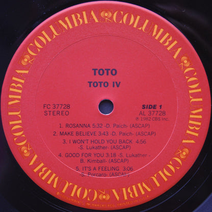 Toto : Toto IV (LP,Album)