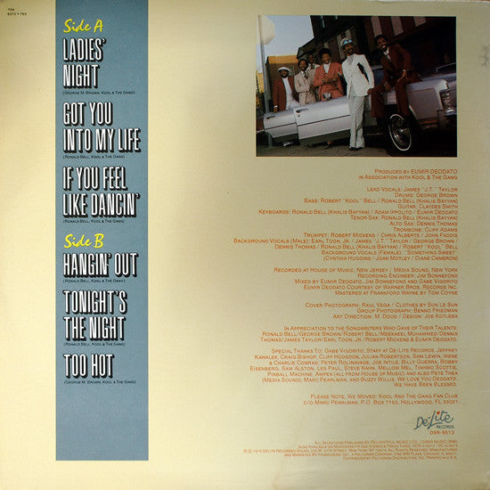 Kool & The Gang : Ladies' Night (LP,Album)