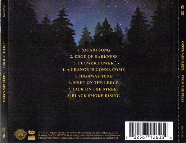 Greta Van Fleet : From The Fires (EP)