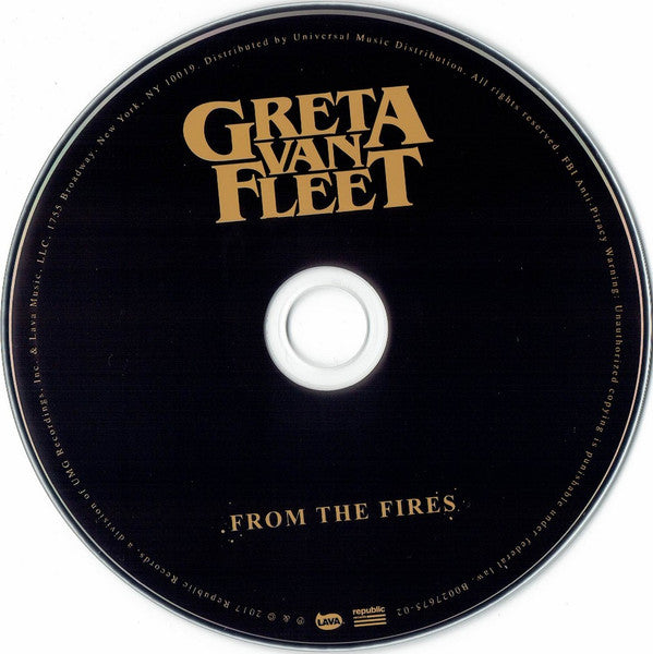 Greta Van Fleet : From The Fires (EP)